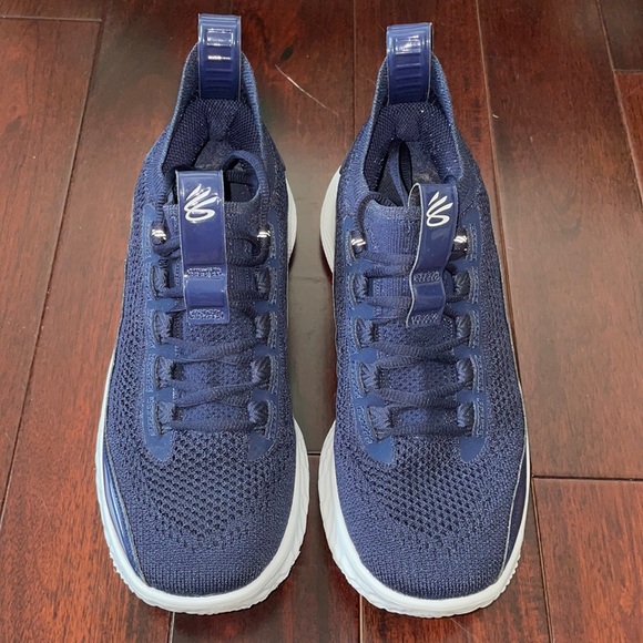 stephen curry shoes navy blue